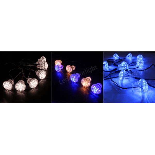 Waterproof Theme Park 60mm DMX RGB amusement Pixel bulb light for Restaurant Decoration