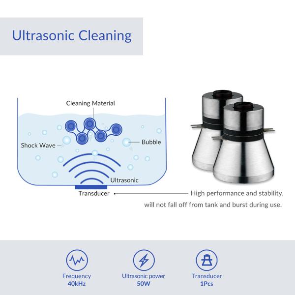 силы жары уборщика 100W 2L GT уборщик частей ЗВУКОВОЙ ультразвуковой небольшой ультразвуковой