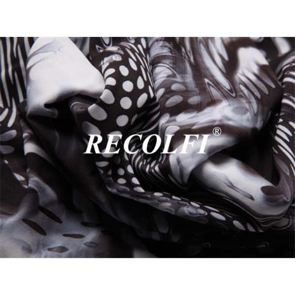 Ink Jet Digital Print Recycled Poly Activewear Knit Fabric Luxe High Stretch