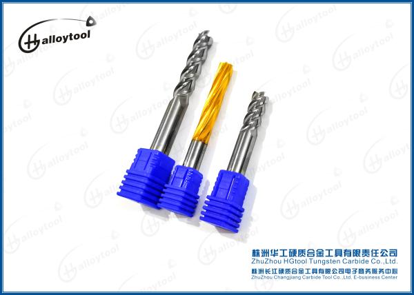 Moinho de extremidade alto do carboneto de tungstênio da dureza para a máquina de trituração