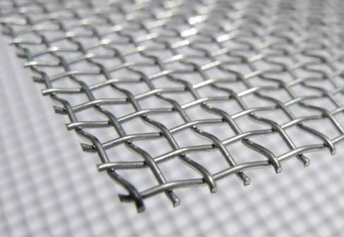 Duplex 2205 2507 Stainless Steel Wire Mesh Plain Weave Solid Structure Long Lifespan