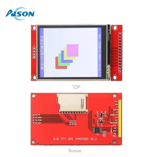 2.8インチSPI TFT LCDディスプレイモジュール 240x320 SPI シリアル ILI9341 ドライバーIC
