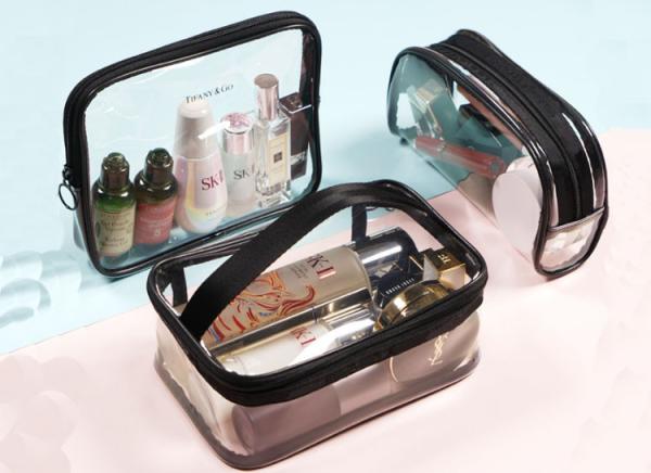 TPU waterproof transparent travel simple Korea large capacity multi-functional lady wash bag for toiletries