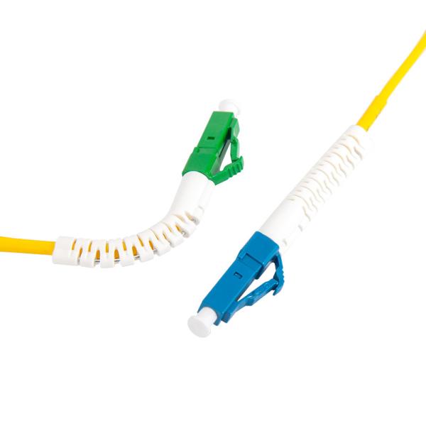 (Flex Angle Boot) LC/UPC To LC/APC Fibre Patch Cords OD2.0mm Simplex SM G.657A1 Simplex (LSZH) 3M