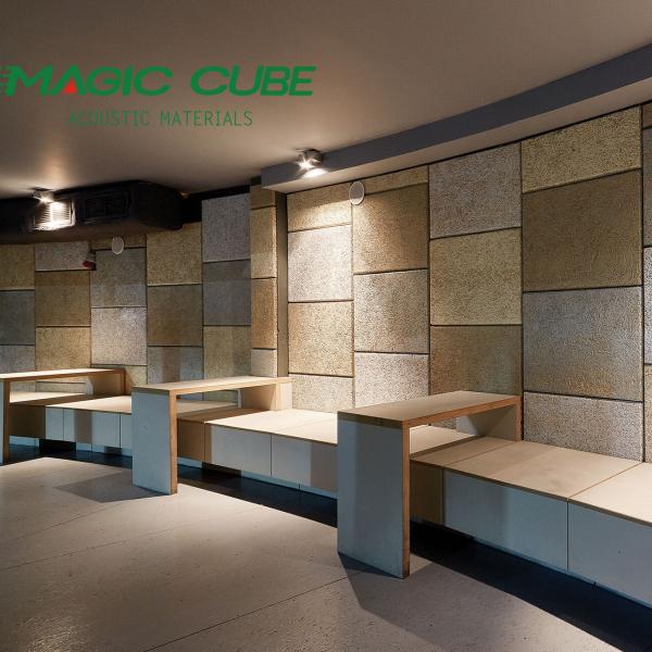 Inorganic Cement Material Hexagon Acoustic Panel Wood Wool Cement Panels 600*2400mm with Nails