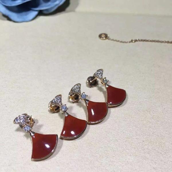   brand jewelry DIVA earring in 18 kt gold 18k gold jewelry
