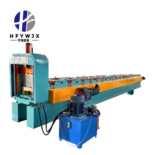 PLC Control Hydraulic Pressure Rainwater Downpipe Forming Machine with 16 Forming Stations