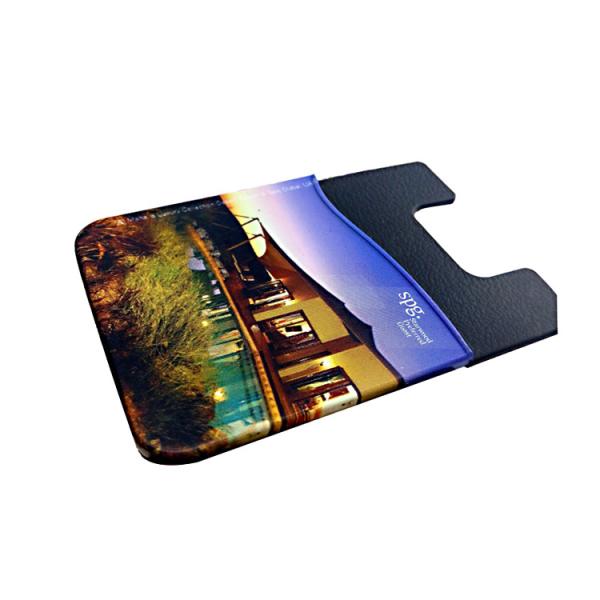 Anti Water Silicone Card Holder Custom , Iphone Card Holder Stick On Light