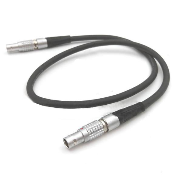 0.5M Length 2 Pin Lemo To 2 Pin Lemo Cable For Wireless Video Transmission