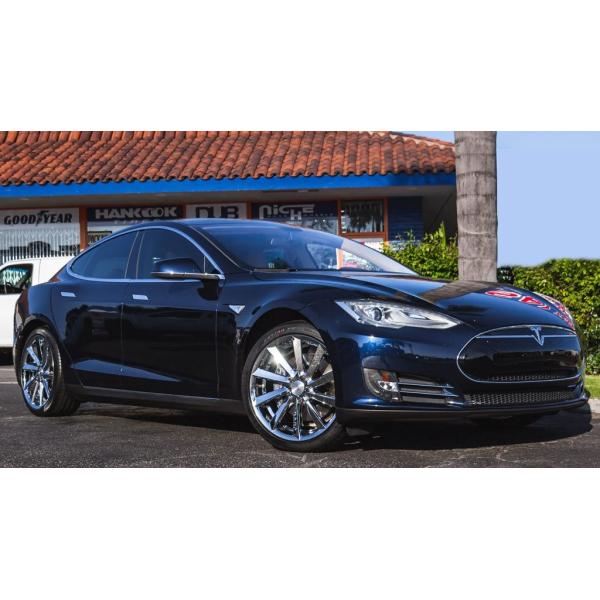 Électrodéposition de la largeur 7-14J Chevrolet Tesla Ford Forged Wheels Multi Spokes Chrome