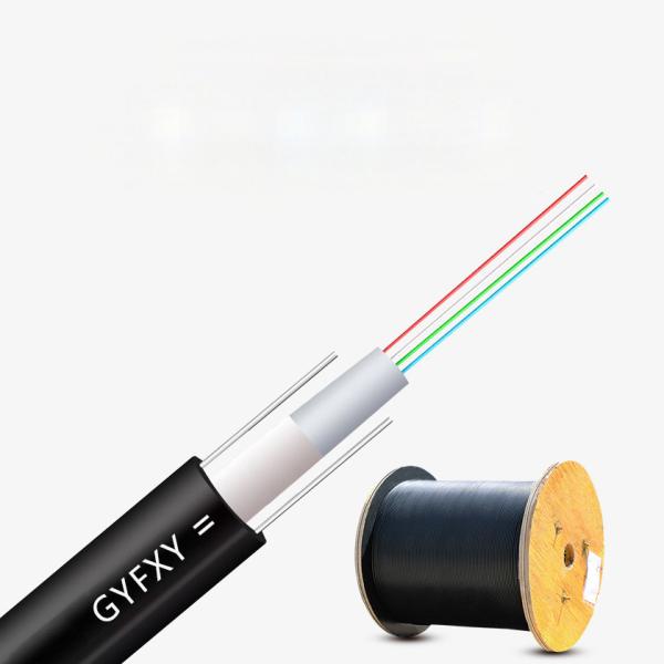 Cables GYFXY aéreos de FRP no metálicos para exteriores 4 6 8 12 Cables de fibra óptica G652D