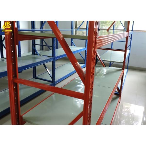 300KG/Layer Iron Steel Heavy Duty Long Span Shelving Without Nuts 2MX0.6MX2M Size