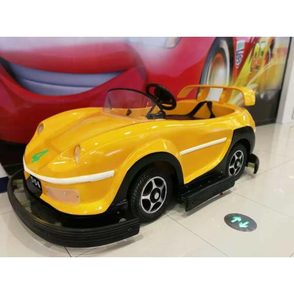 1-6 Years Kids Bumper Car 2 Seater Shopping Mall Indoor Fiberglass Child Friendly Material