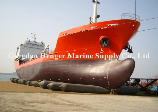 Marine Rubber Airbag inflável preta de melhoramento e de lançamento anca