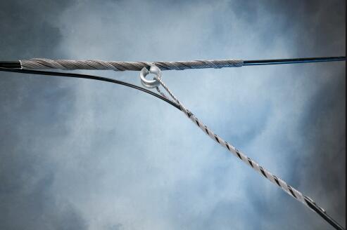 O Ring 600mm Dead End Suspension Clamp For ADSS Cable