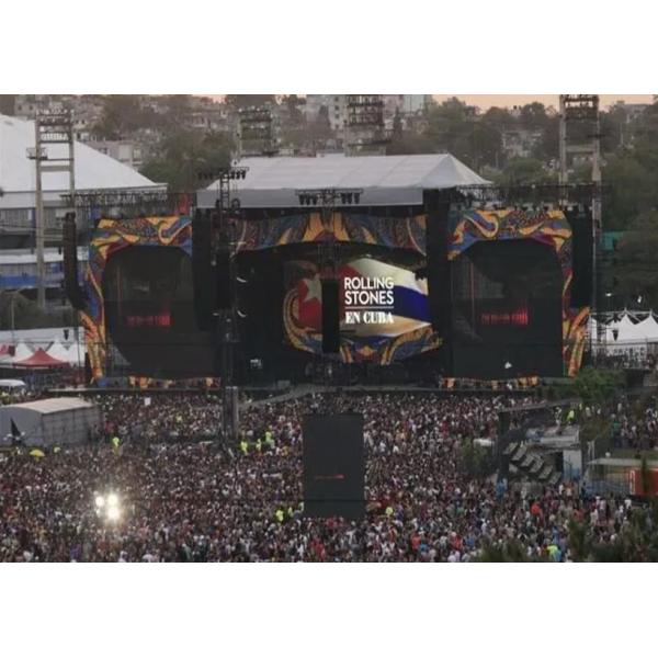 Waterproof Full Color P3.91mm Stage Rental LED Screen 500x500mm Panel