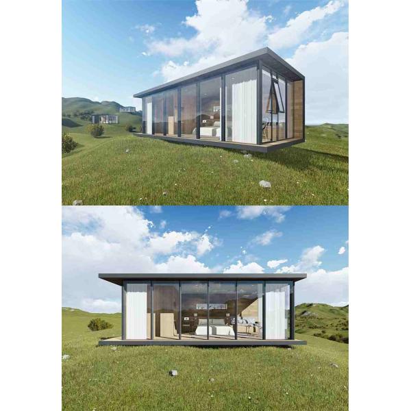 Homelike Modern Prefab Cabin House , Portable Prefab Homes Easy Installation