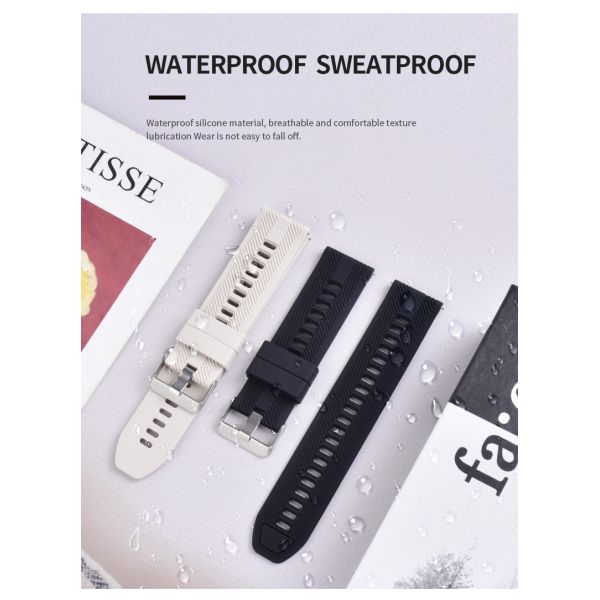 Small Twill Breathable Silicone Strap · Compatible With Samsung Galaxy Watch Ultra 7 And 6 Smartwatches | OEM/ODM - SHX