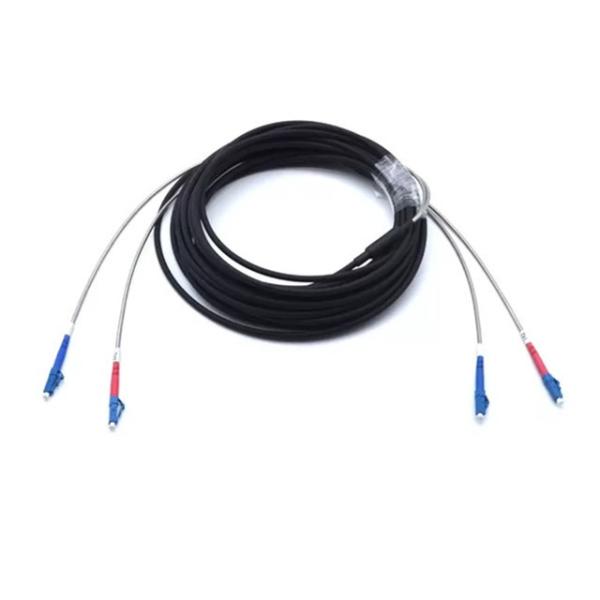 2 Core CPRI LC To LC FTTA Armored Fiber Patch Cord