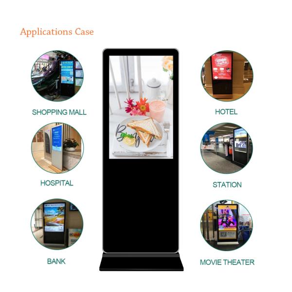 Durable Interactive Touch Screen Kiosk 1 Year Warranty For Shopping Mall / Hospital