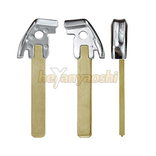 Peugeot VA2 Brass Blade Emerency Car Key Brass + Plastic Material