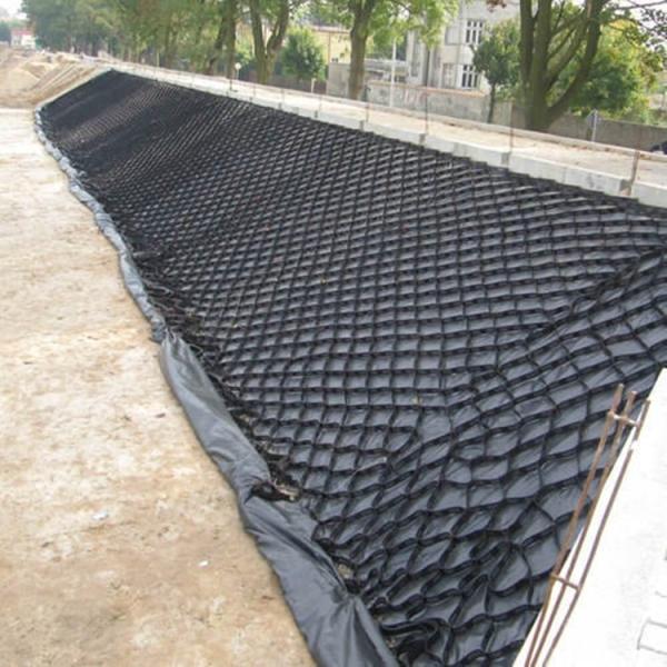 Grelha de pista de grava de geocélula de plástico certificada pela SGS para melhor desempenho e segurança