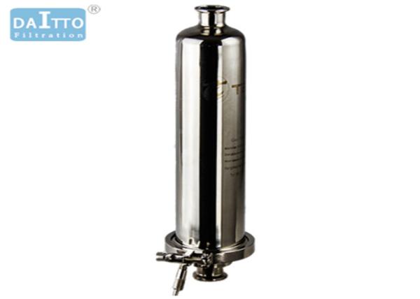 Cartridge Liquid Industrial Filter Housing With Stainless Steel 304 316L
