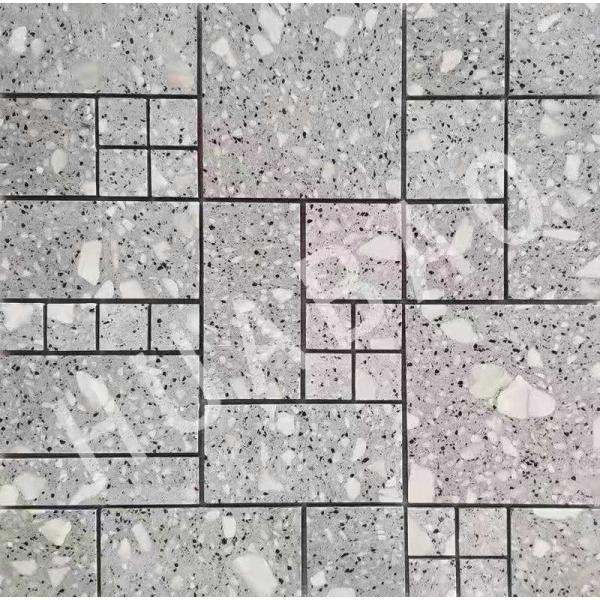 0.55% water absorption Mosaic stone Tiles panels for bathroom kitchen wall or floor