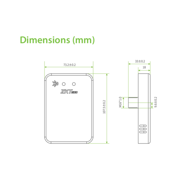 79GHz Bluetooth Communication Barrier Gate Radar Detector with IP67 Protection for Vehicles and Pedestrians