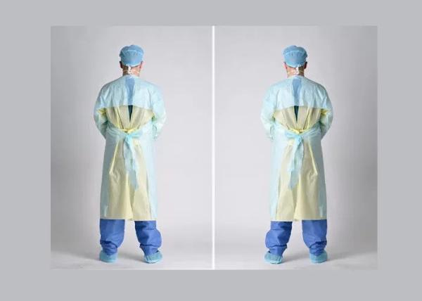Lightweight Disposable Hospital Theatre Gowns Thickness 0.025 - 0.08mm