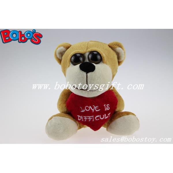 Valentine Gifts Big Eyes Toy Series Plush Bear With Heart Pillow