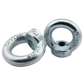 100% Inspection Before Shipment OEM Forged Galvanized Steel Lifting Eye Nuts