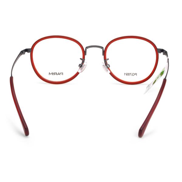 Смесь оптически металла глаза рамок Эйеглассес Парим случайного круглого Унисекс пластиковая
