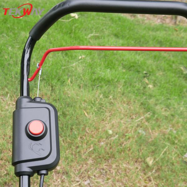 Cortador de grama do impulso da mão da gasolina do jardim 5HP 20 polegadas com certificação do CE