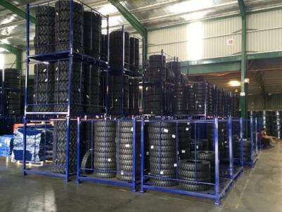 1000kg Capacity Steel Nestainer Storage Racks Rust / Corrosion Resistant Powder Coated Finish