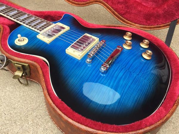 Unicorn Vintage Standard Honolulu LP Blue Electric Guitar