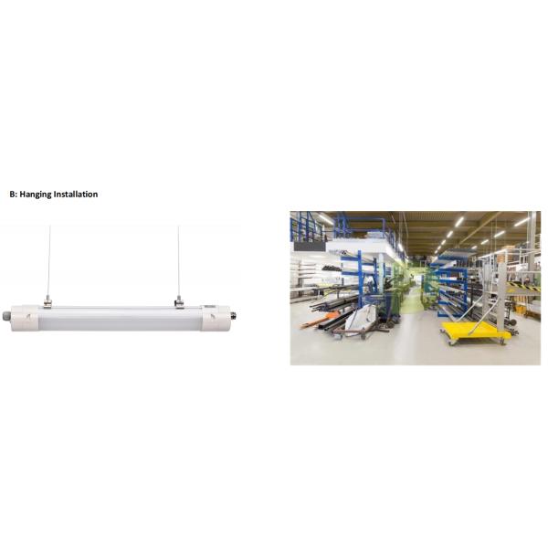 IP 65 Алюминиевый сплав 25W 40W 60W водонепроницаемый пылепроницаемый светодиодный трехпроницаемый свет для парковочных гаражей