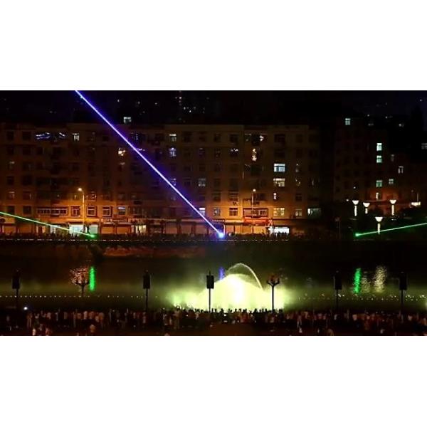 Programmable Outdoor Laser Light Show For Scenic Spots Decoration