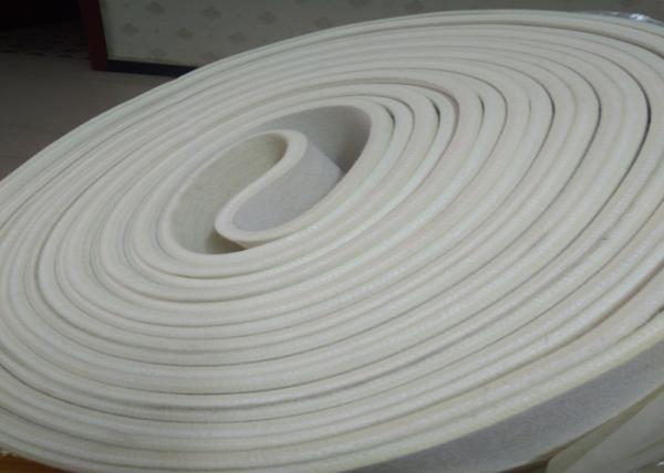 10MM White Endless Nomex Felt Belt For Heat Transfer Printing Machine