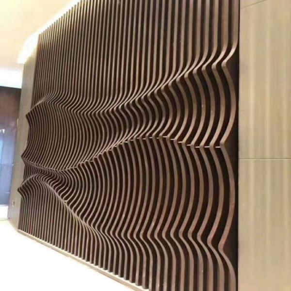 Stainless Steel Room Partition Background Metal Room Divider Panels