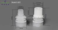 8.6mm Caps en plastique utilisés sur les sacs de lait de soja