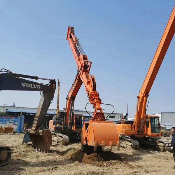 Antiwear 20-50ton Excavator Telescopic Boom Three Segment 25m 30m 32m CAT SY PC ZX