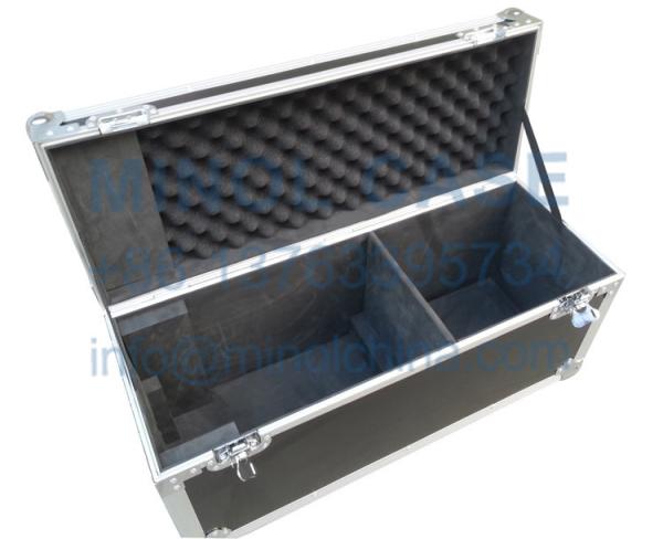 Aluminum Material Flight Case Black Custom Made Aluminum Flight Cases Transportation Rack Flight Case