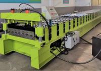 380V acanaló el rollo de la hoja que formaba la techumbre del metal del sino de la máquina 50HZ anterior