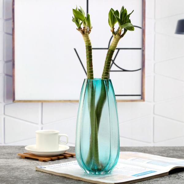 Wholesale Colorful Glass Flower Vase for Home Decoration
