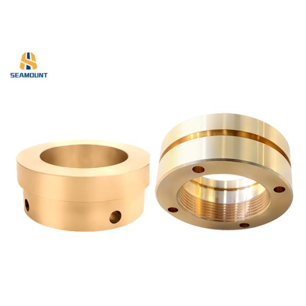Customized Copper Alloy C86300 Brass Short Form Bushing For Machining Machine