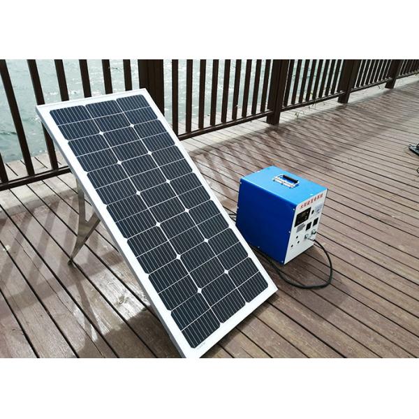 Roof Mounting Home Solar Power Systems 4KW MPPT/ PWM Controller With Big Energy Storage