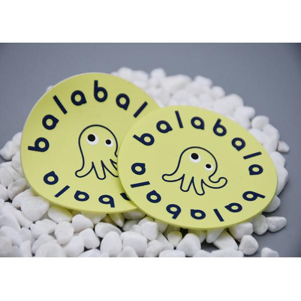 Transparent TPU Printing Ink Silicone Logo Tags For Workwear Jacket