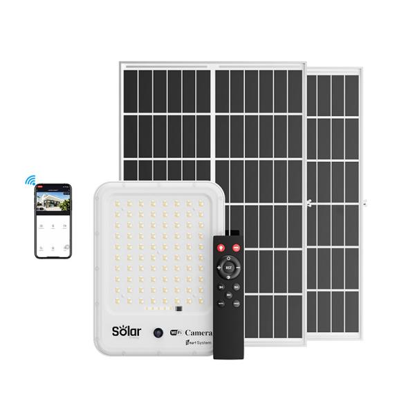 Solar Powered Solar CCTV Light White Light