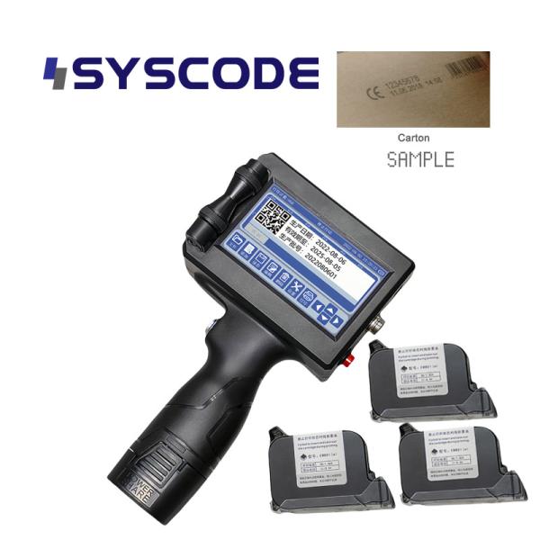 Industrial Handheld Inkjet Printer for Accurate Labeling